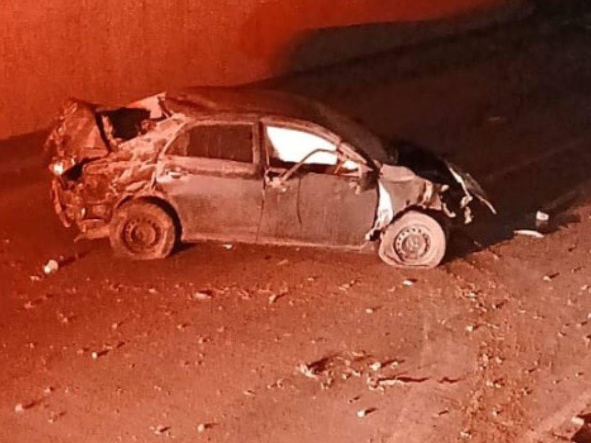 Con la Biblia en mano, muere hondureña en violento accidente en El Carrizal