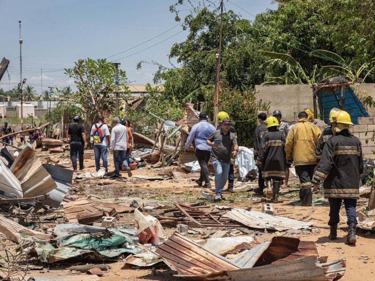 Más de 20 afectados deja  explosión de fábrica de fuegos artificiales en Venezuela
