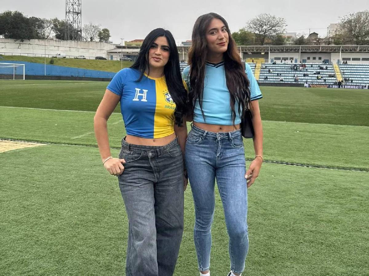 La Bicha y Alejandra Rubio robaron miradas: Bellas chicas en partido de tiktokers Honduras-Brasil