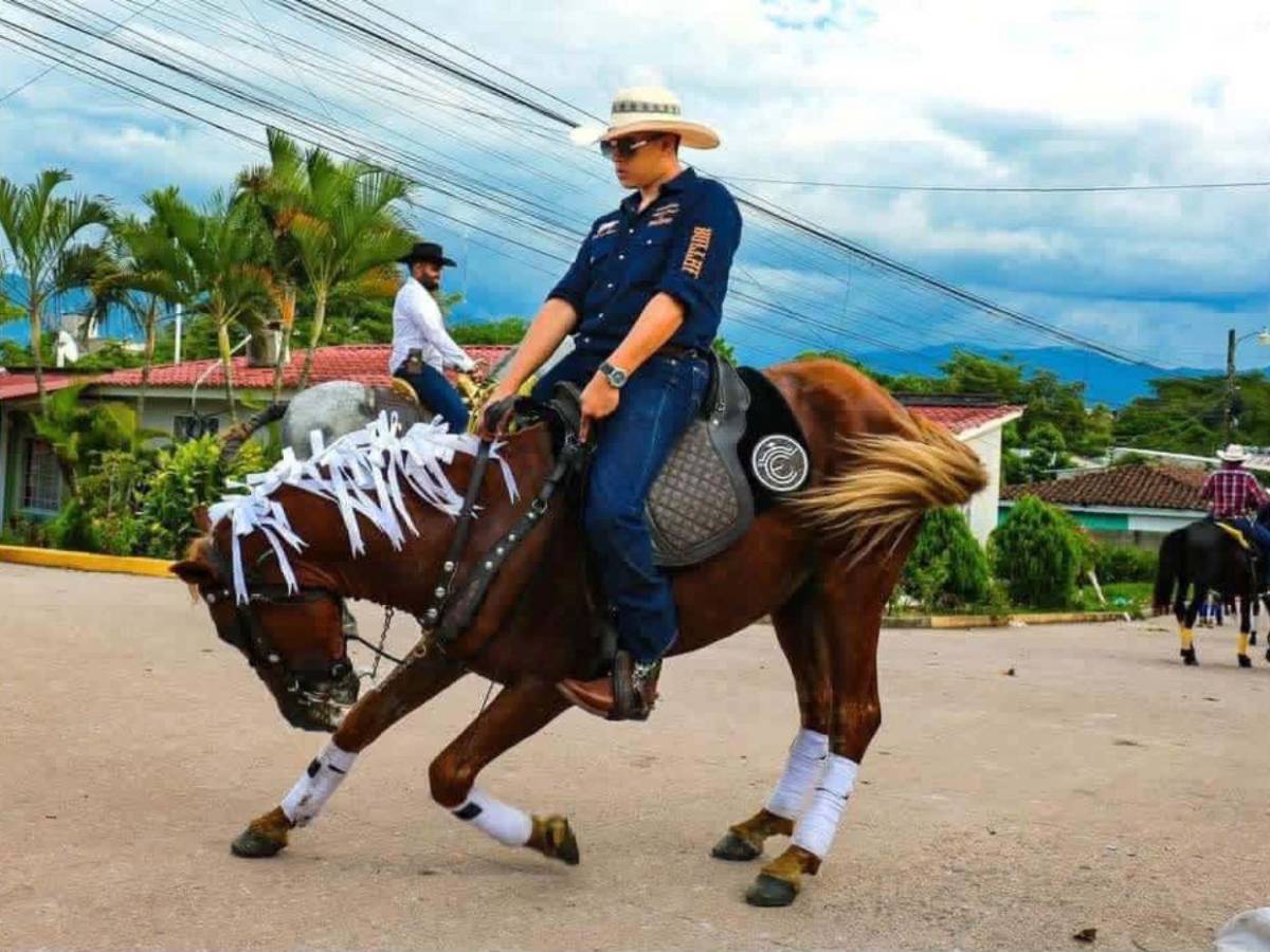 Así era Elkin Munguía, jinete olanchano que murió en accidente en Nicaragua