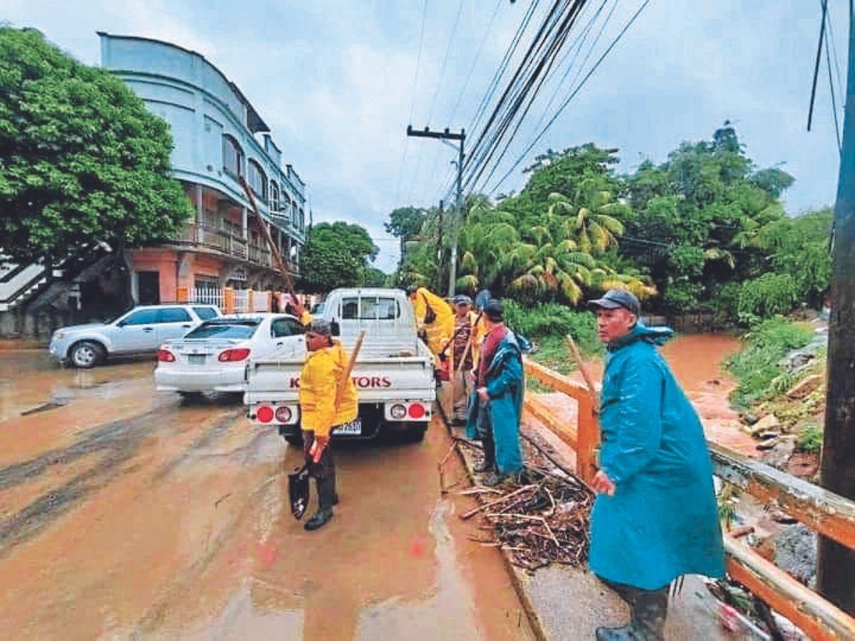 Nueva vaguada ingresa hoy a Honduras en medio de alerta verde y amarilla