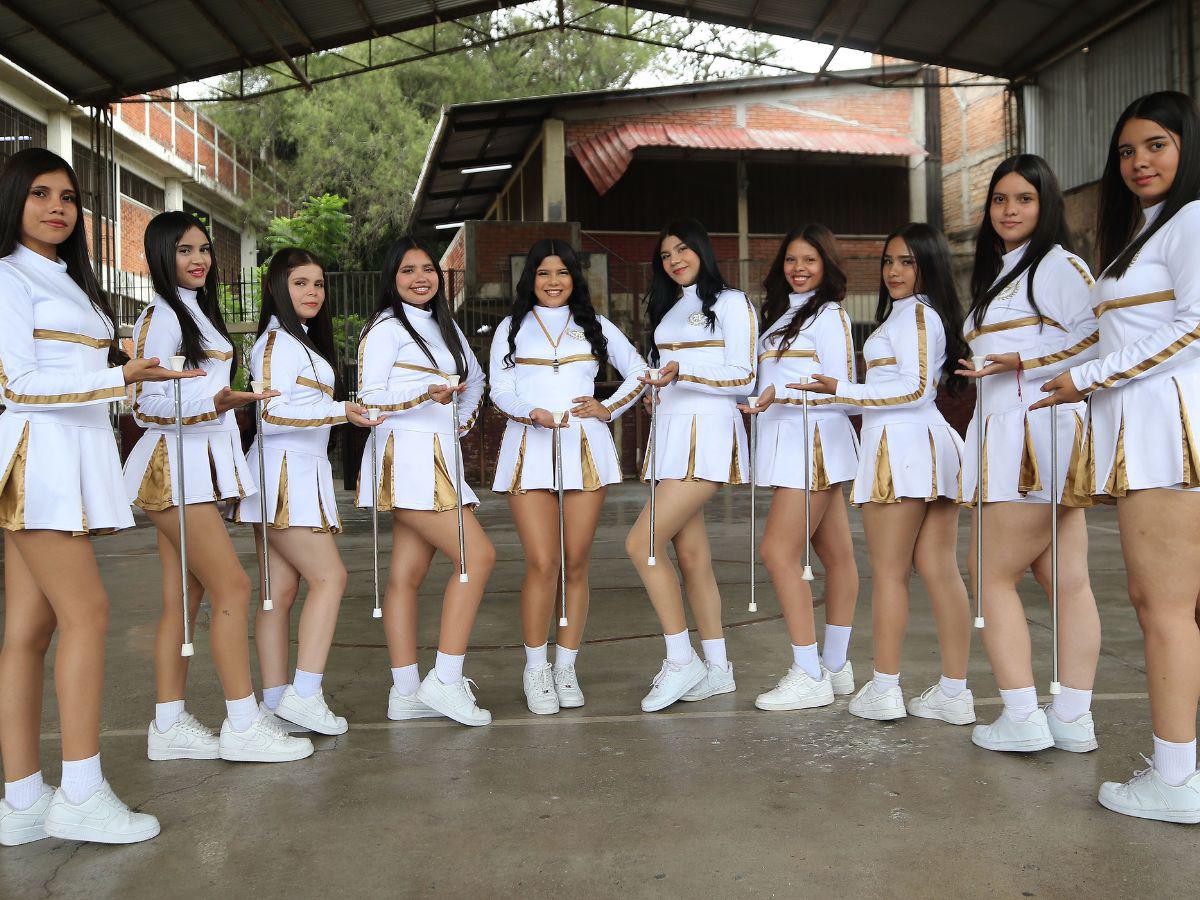 Bellos rostros engalanan el cuadro de palillonas del Jesús Aguilar Paz: conozca a sus integrantes