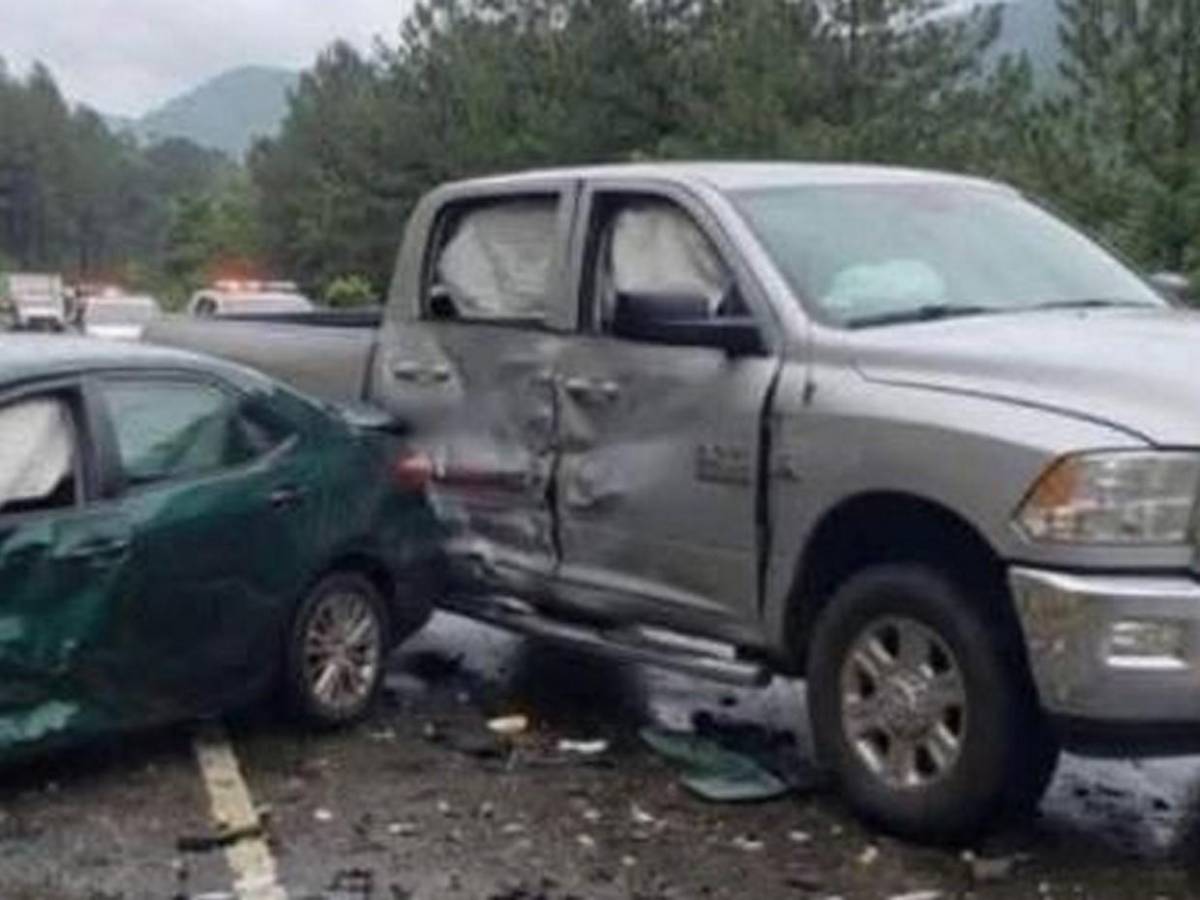 Al conductor que se dio a la fuga: comunicadora tras sobrevivir a triple colisión en la CA-5