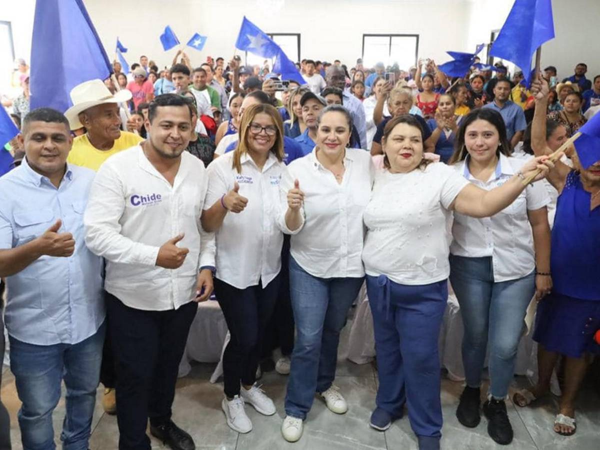 Ana García cierra su campaña visitando Lempira y Choluteca