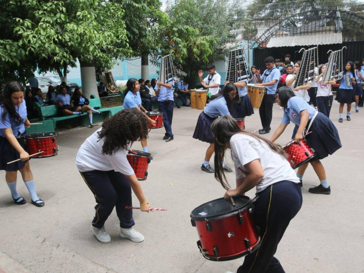 Con ritmos tradicionales y modernos, banda del Jesús Milla Selva se prepara para el 15 de septiembre