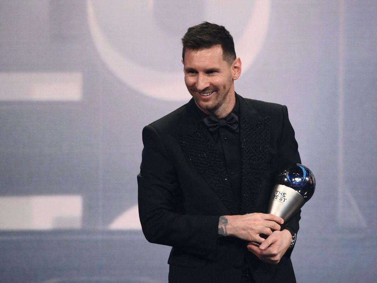 Messi fue galardonado con el premio The Best a mejor jugador de la FIFA