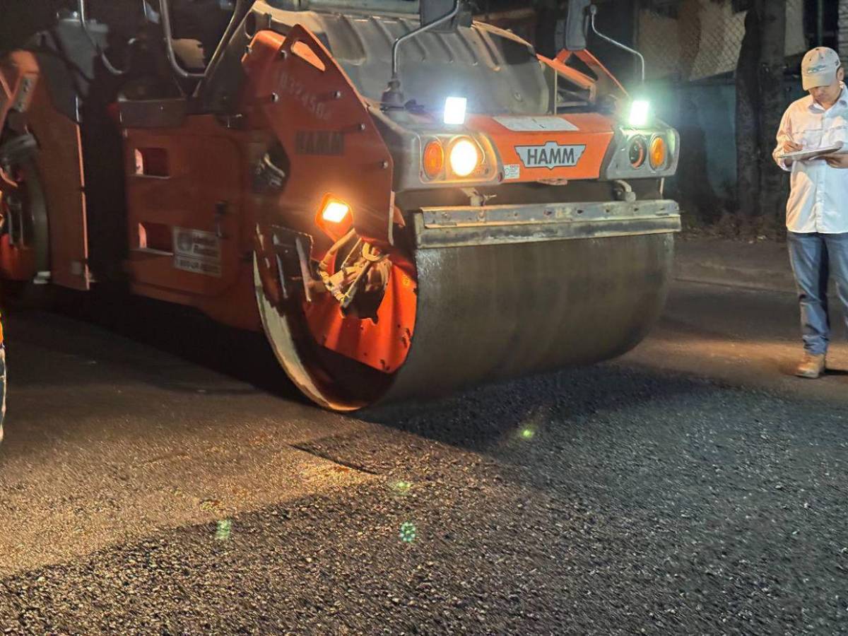 Se agiliza reconstrucción nocturna del Fuerzas Armadas con los “dragones”