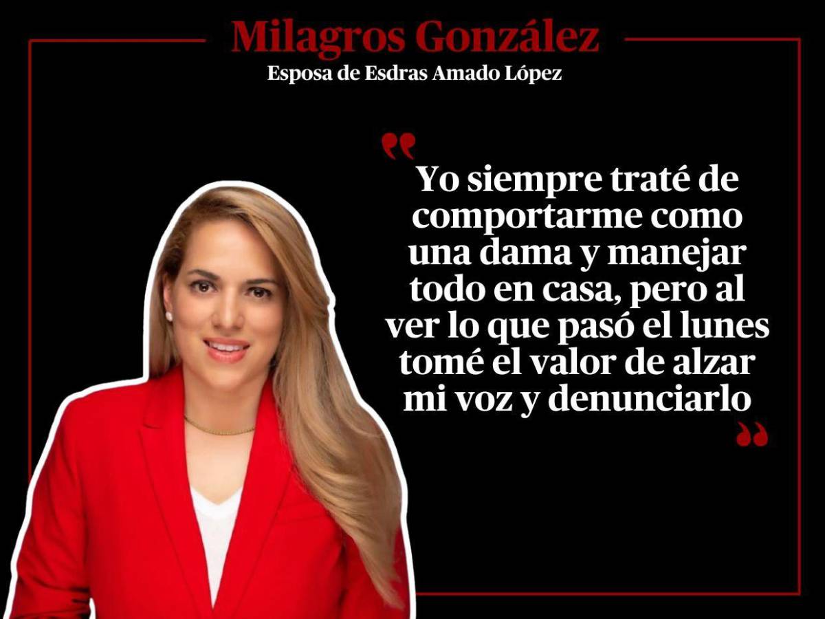 No hubo oración que cambiara la actitud de Esdras hacia mí: Milagros González