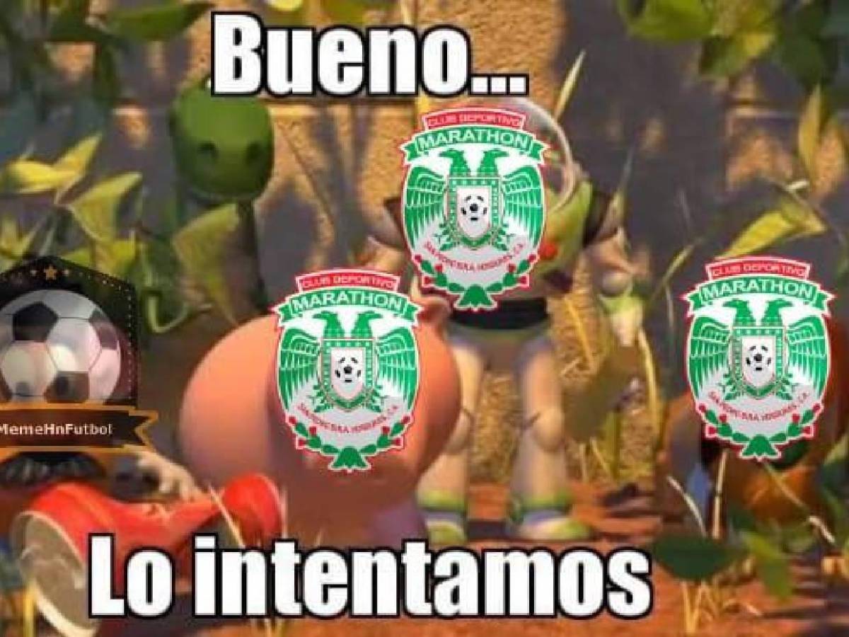 Para reír: Los memes destrozan al Marathón tras perder la final de Liga Nacional ante Olimpia