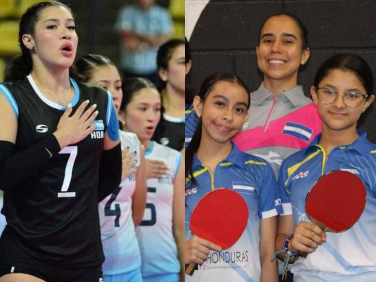 Los representantes de Honduras en los Juegos Centroamericanos 2025 en Guatemala