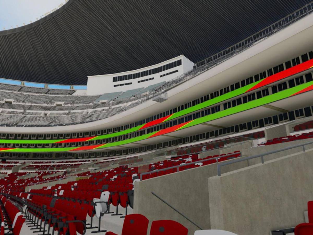¡Será una belleza! Así va la remodelación del Estadio Azteca para el Mundial 2026