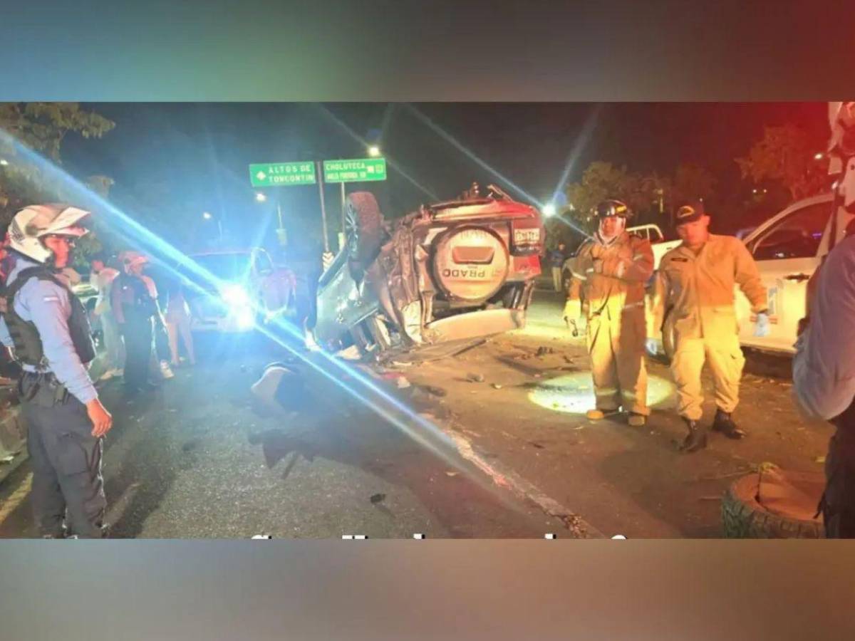 Hermano de Jonathan conducía el otro carro en accidente en Altos de Toncontín