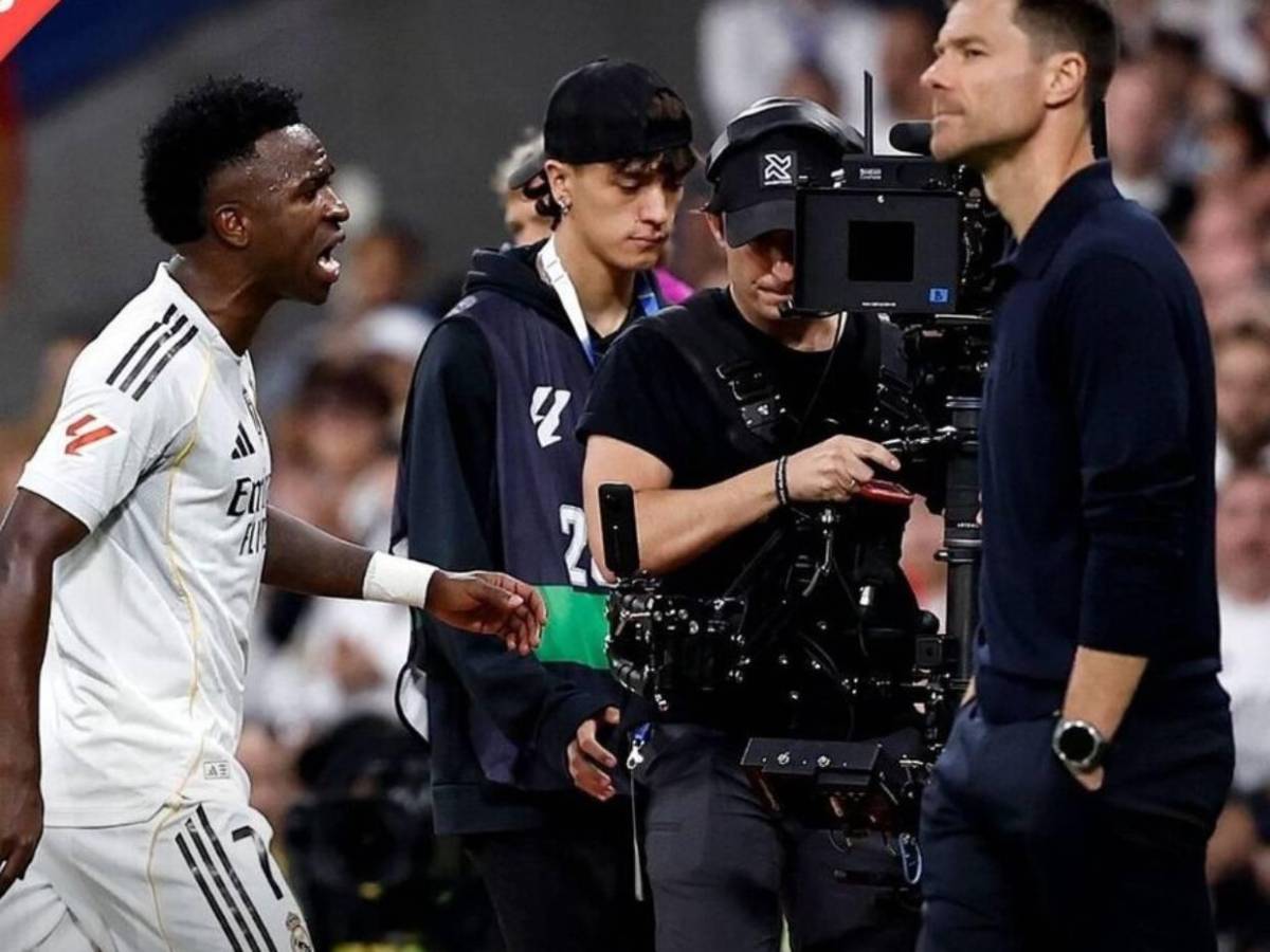 Real Madrid toma inesperada decisión con Vinicius tras berrinche contra Xabi Alonso en el clásico