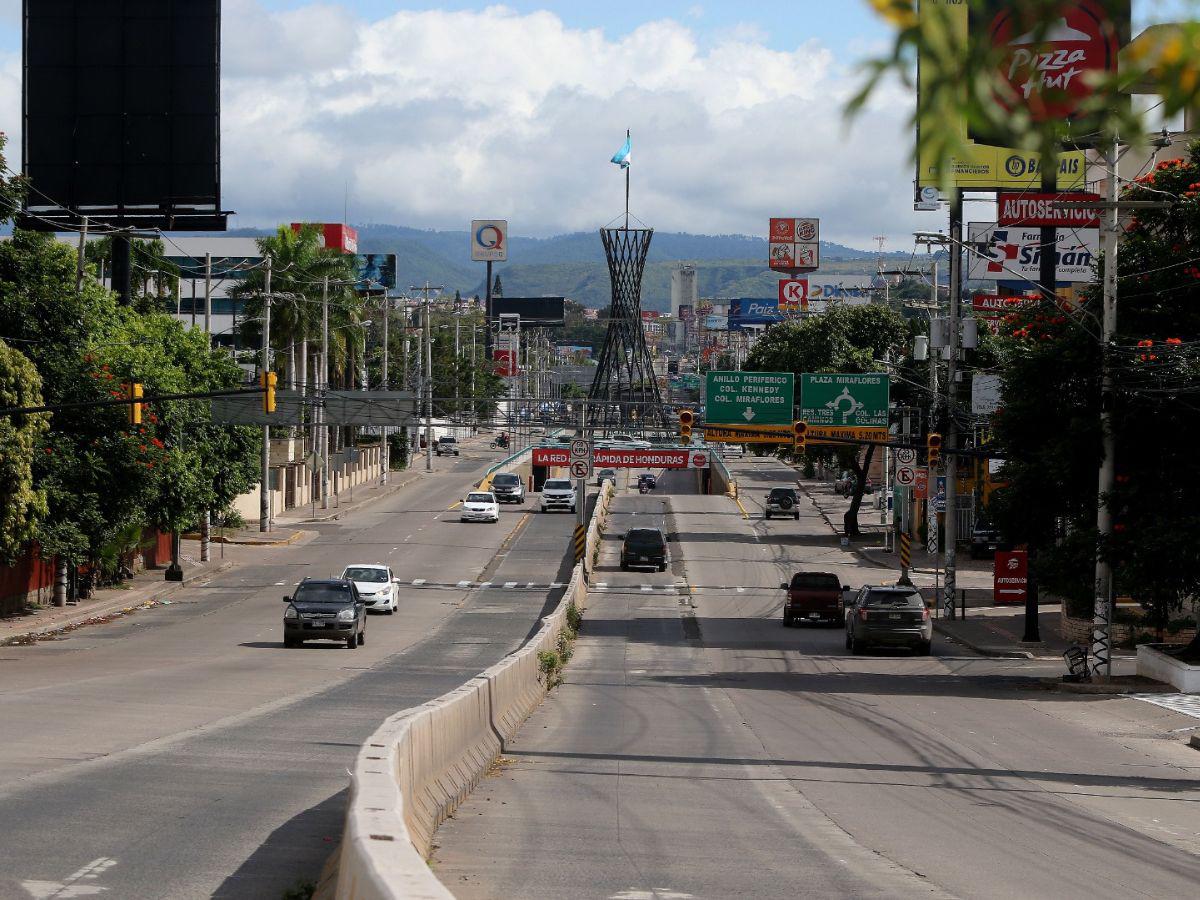 ¡Espectáculo! Sin tráfico, así luce Tegucigalpa durante el Feriado Morazánico ¡Espectáculo! Sin tráfico, así luce Tegucigalpa durante el Feriado Morazánico