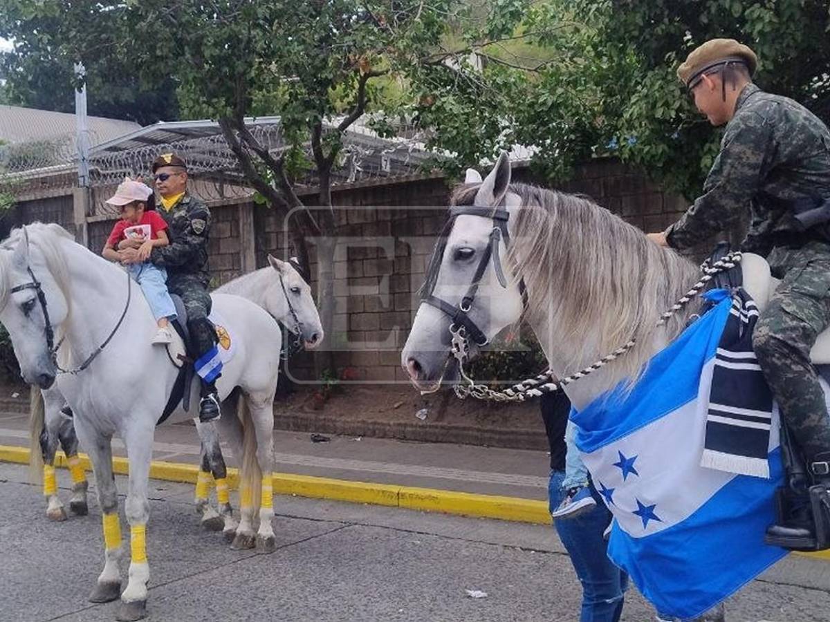 Disciplina y patriotismo: militares, policías y bomberos destacan en los desfiles patrios