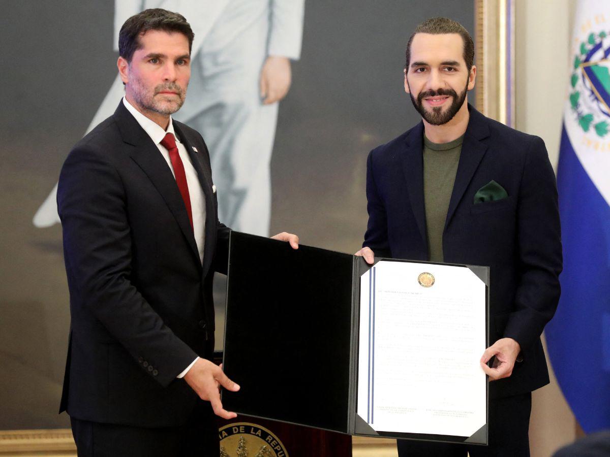 Nayib Bukele y Eduardo Verástegui unen fuerzas contra la trata y explotación sexual de niños