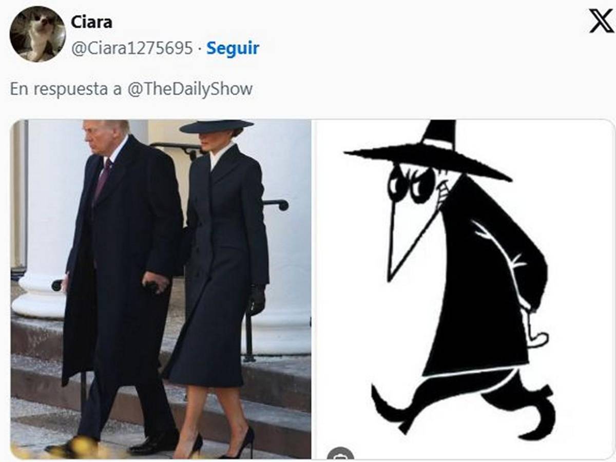 Los memes que dejó el sombrero “antibesos” de Melania Trump
