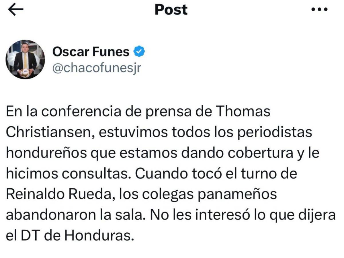 ¿Agrandados? El feo desplante de prensa de Panamá hacia Reinaldo Rueda