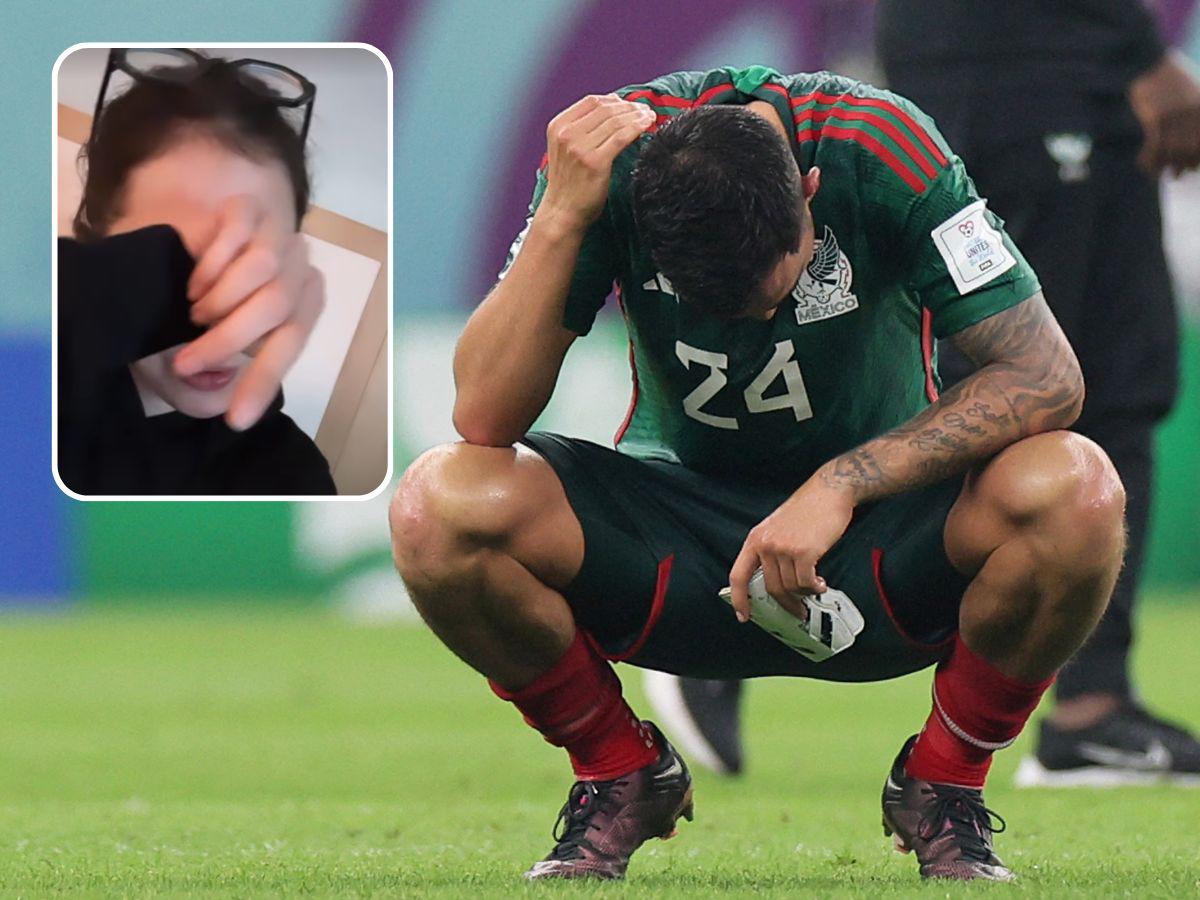 Decepción y llanto: así reaccionaron los famosos tras eliminación de México del Mundial de Qatar