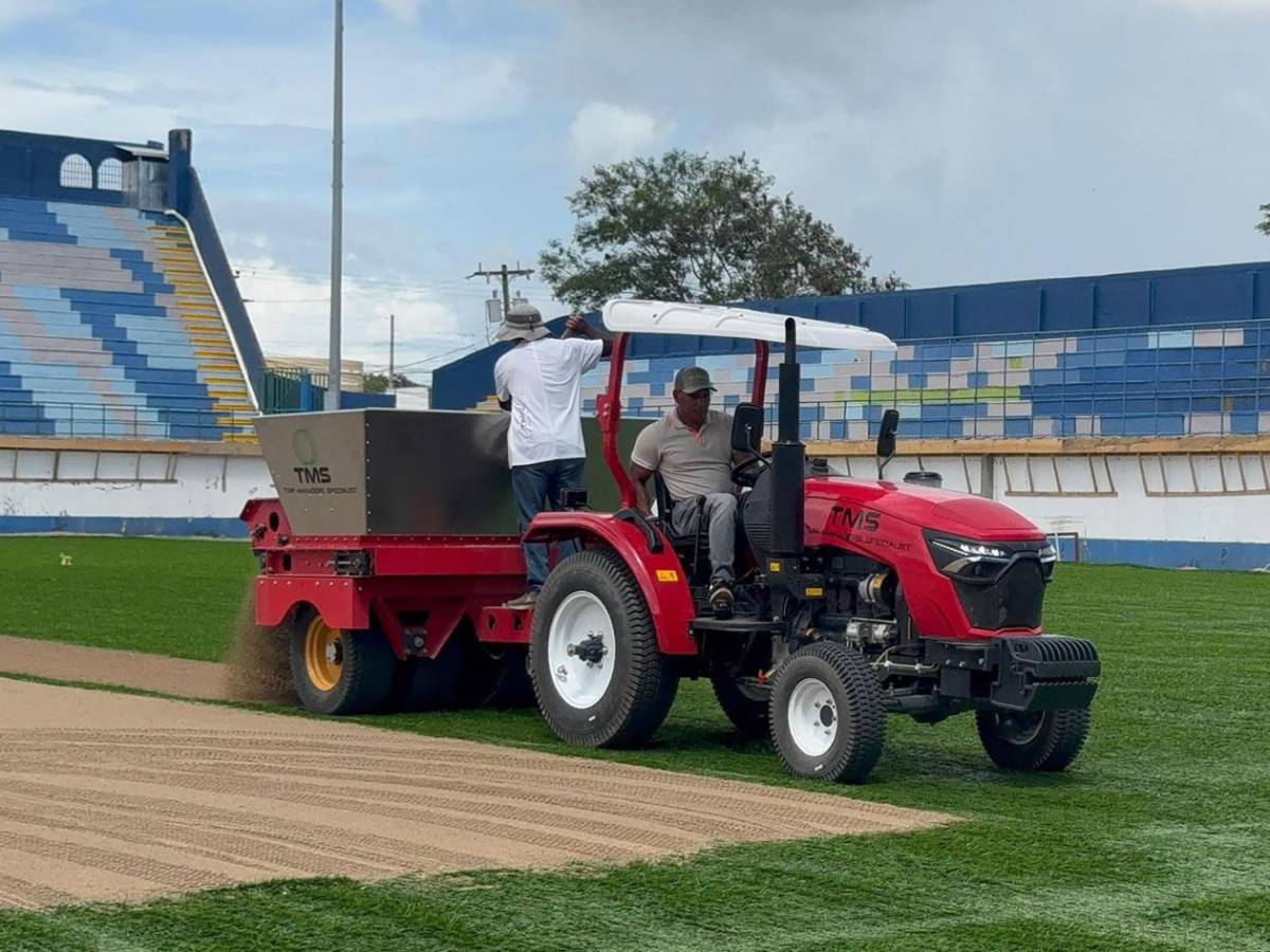 Será de los mejores en Centroamérica: Así avanza la renovación del estadio Juan Ramón Brevé Será de los mejores en Centroamérica: Así avanza la renovación del estadio Juan Ramón Brevé