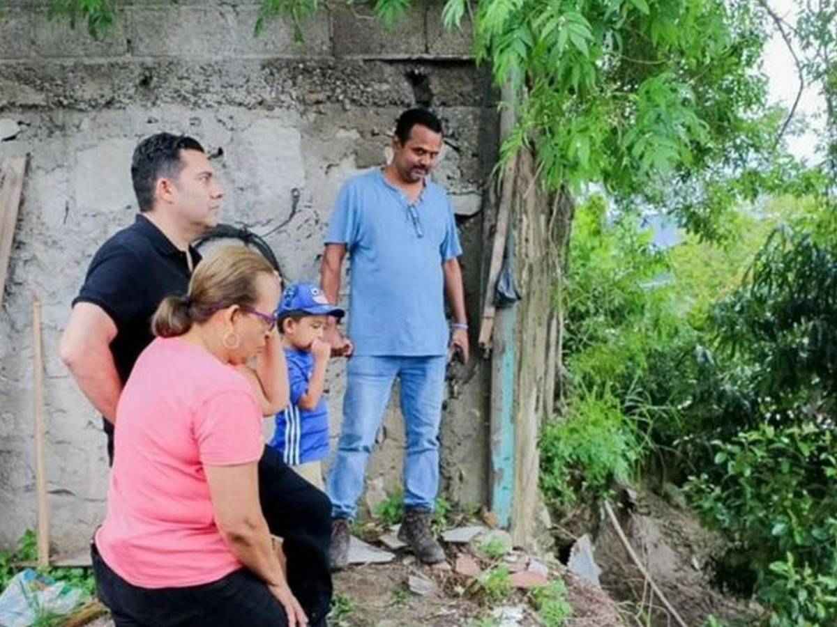 Juan Diego Zelaya evalúa daños y escucha a las familias afectadas por lluvias en la capital