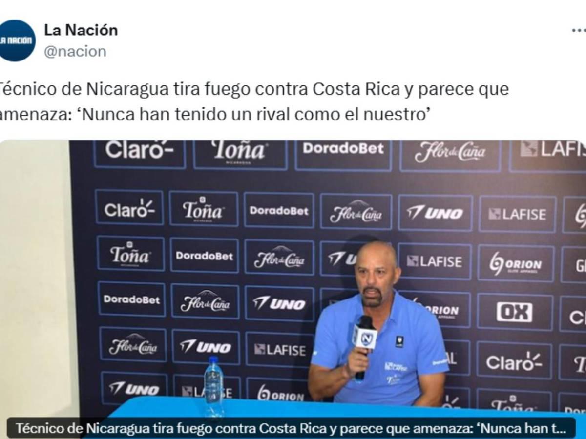 Técnico de Nicaragua hace grave denuncia y menosprecia a Keylor Navas: Así reaccionó la prensa