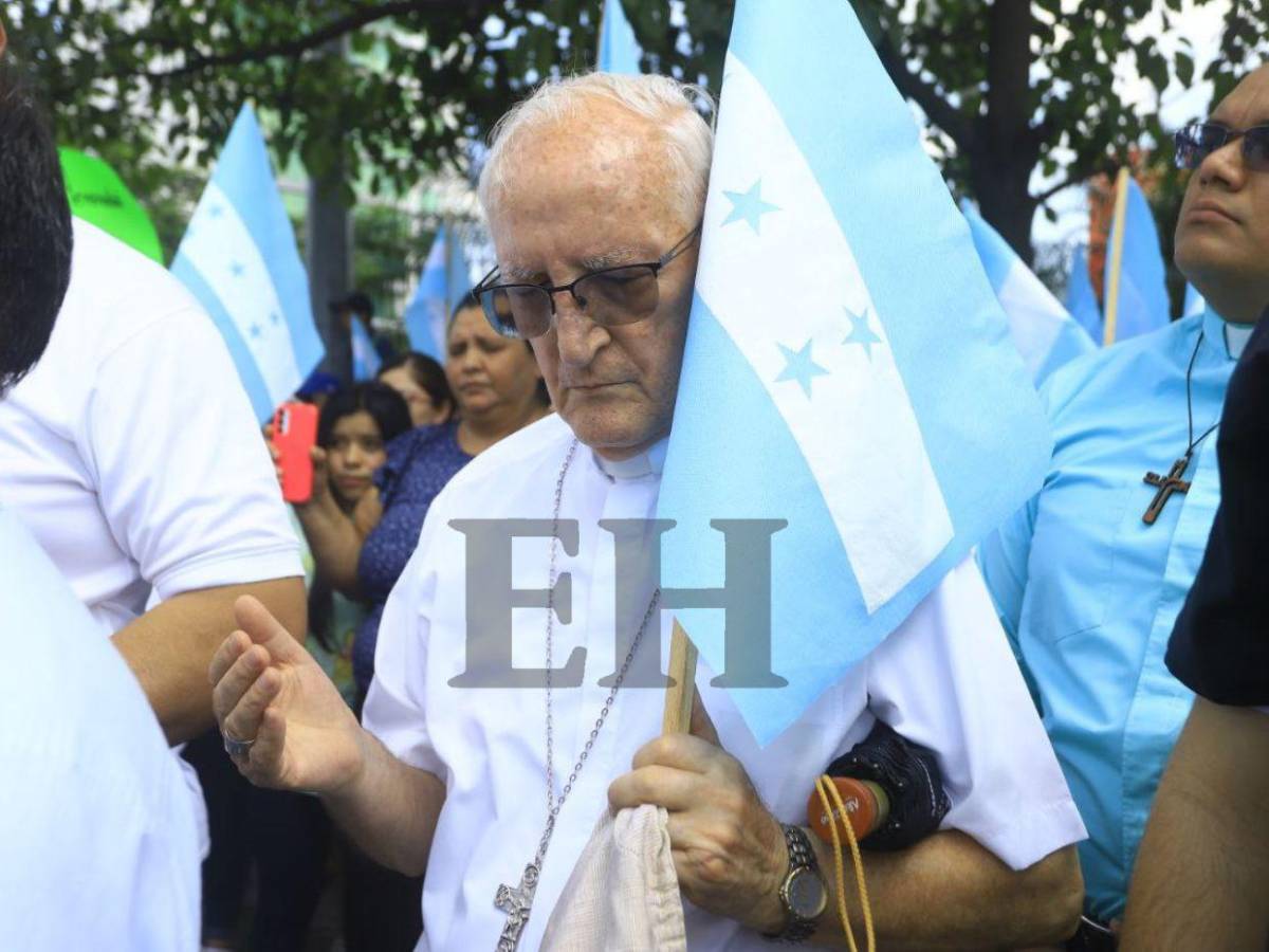 La caminata de las iglesias en Honduras: los rostros y momentos que marcaron la jornada religiosa