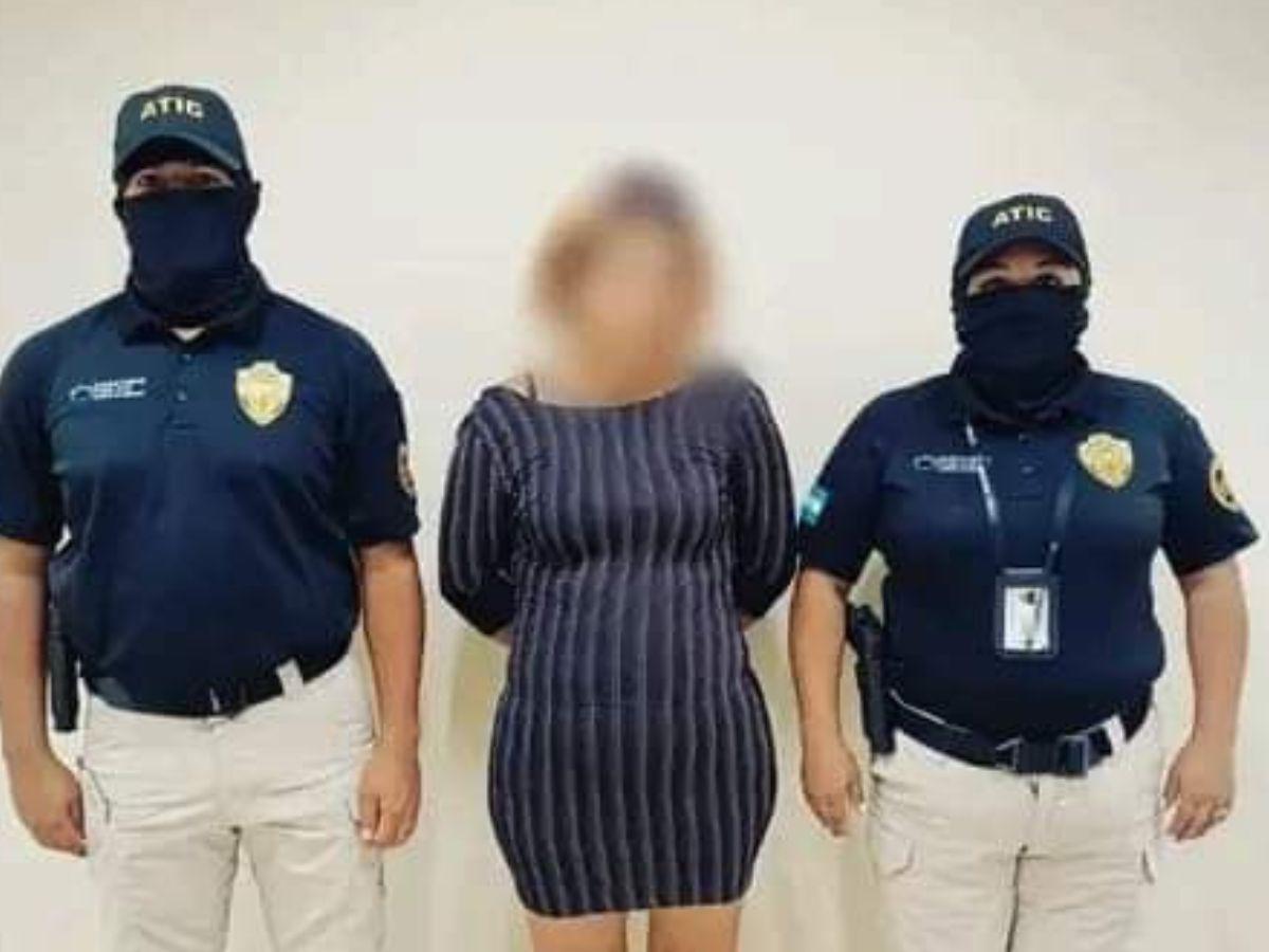 Capturan a una mujer por presunta explotación sexual en contra de una menor en La Ceiba