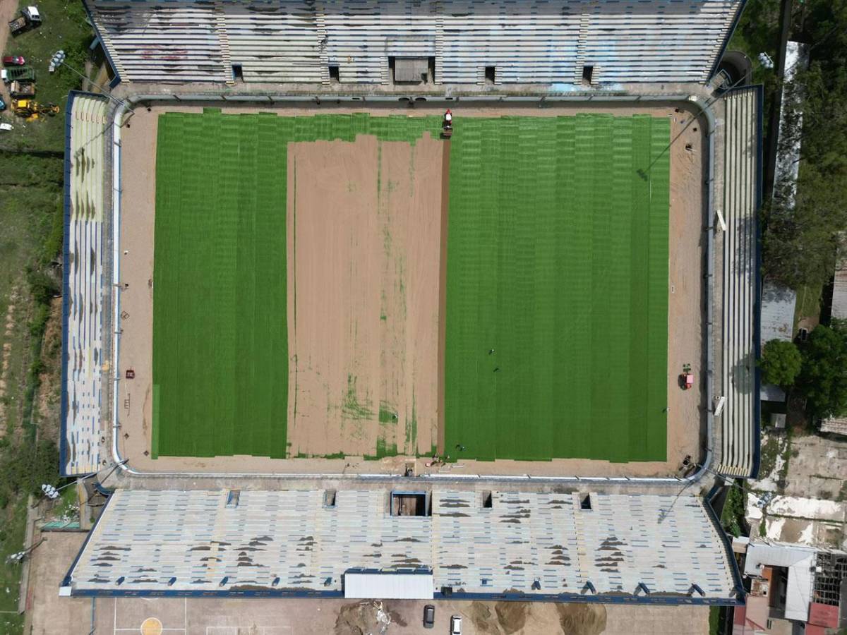 Será de los mejores en Centroamérica: Así avanza la renovación del estadio Juan Ramón Brevé Será de los mejores en Centroamérica: Así avanza la renovación del estadio Juan Ramón Brevé