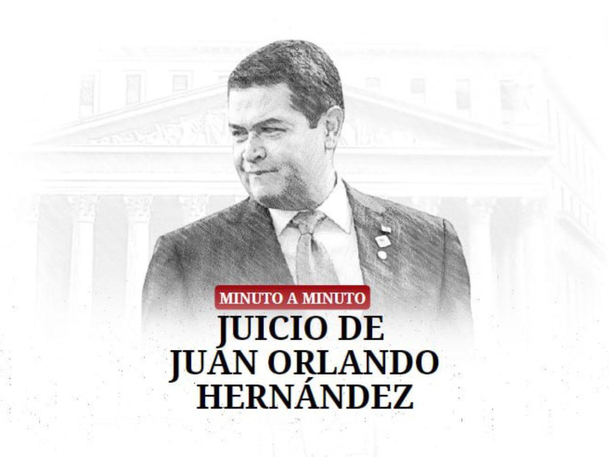 En vivo: noticias y testimonios en el octavo día de juicio de Juan Orlando Hernández