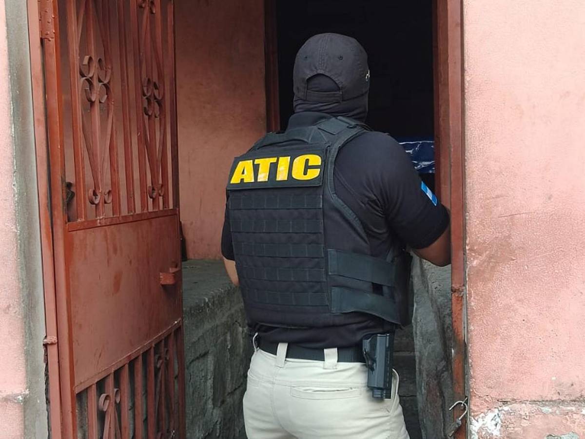 Allanamientos contra red de extorsión y sicariato en Francisco Morazán y Choluteca
