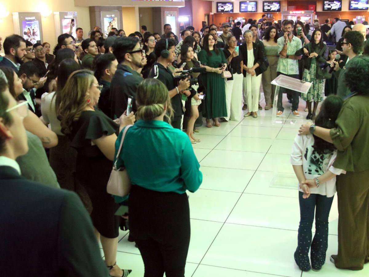 Así fue la premier nacional de Eva, la coproducción entre Honduras y Colombia que ya está en cines
