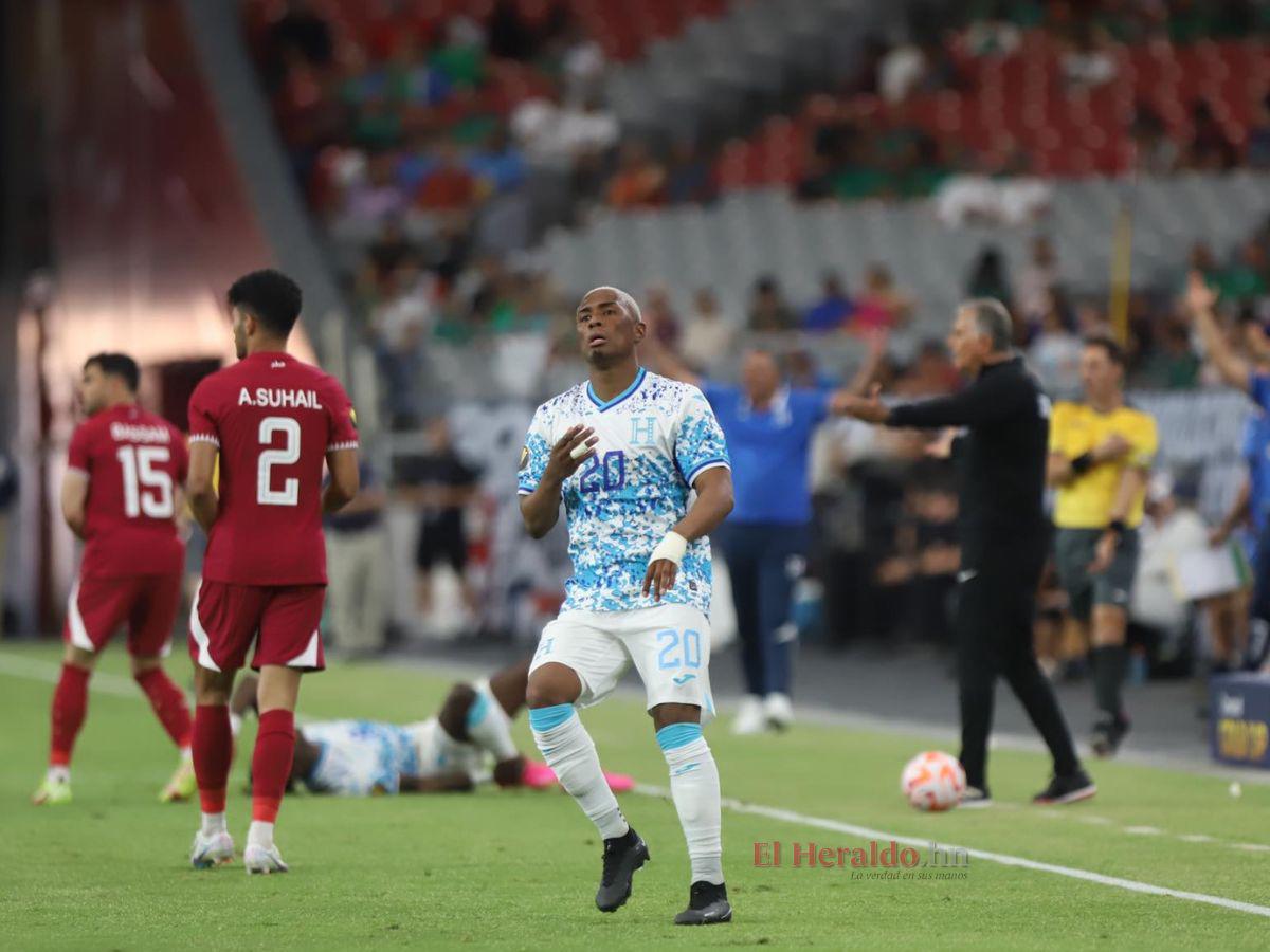 ¡Hay esperanzas! Honduras empató ante Qatar en la segunda fecha de la Copa Oro 2023