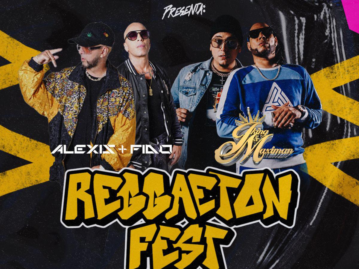 Reaggeton Fest promete inolvidable show en Tegucigalpa, el 22 de marzo