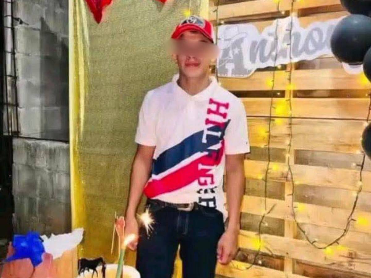 Quiso evitar un bache y murió: Anthony Darío, menor que falleció en Choluteca