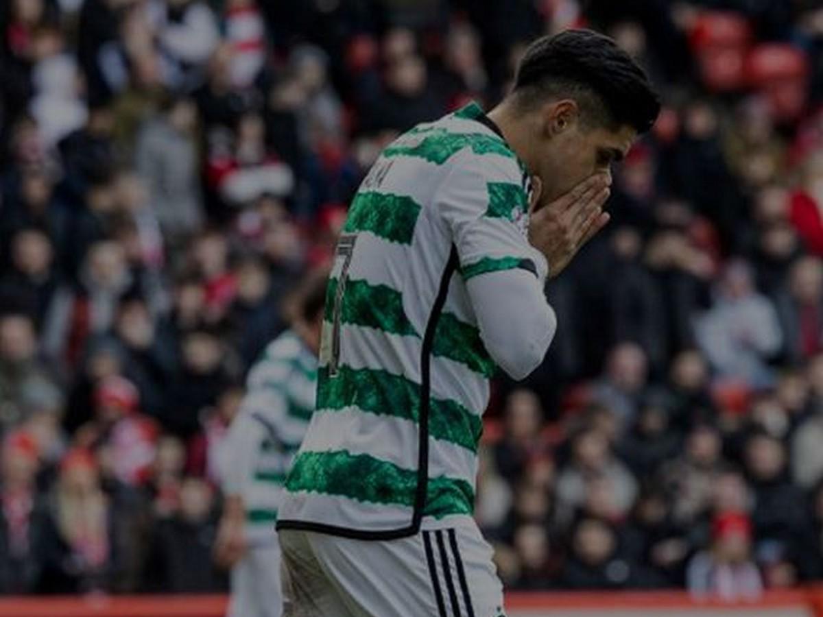 El gol que el VAR anuló a Luis Palma en el empate de Celtic ante Aberdeen
