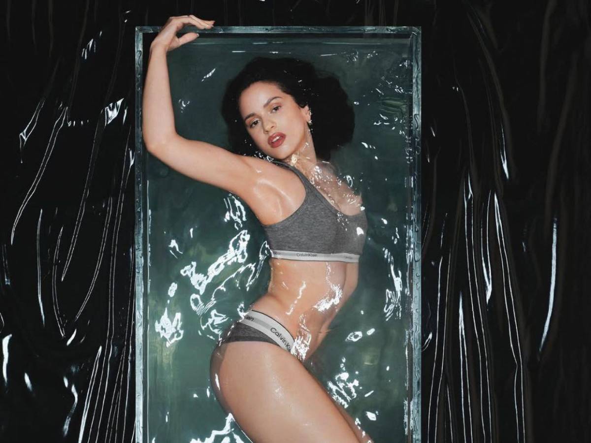 Rosalía debuta en una campaña de ropa interior con Calvin Klein otoño 2025