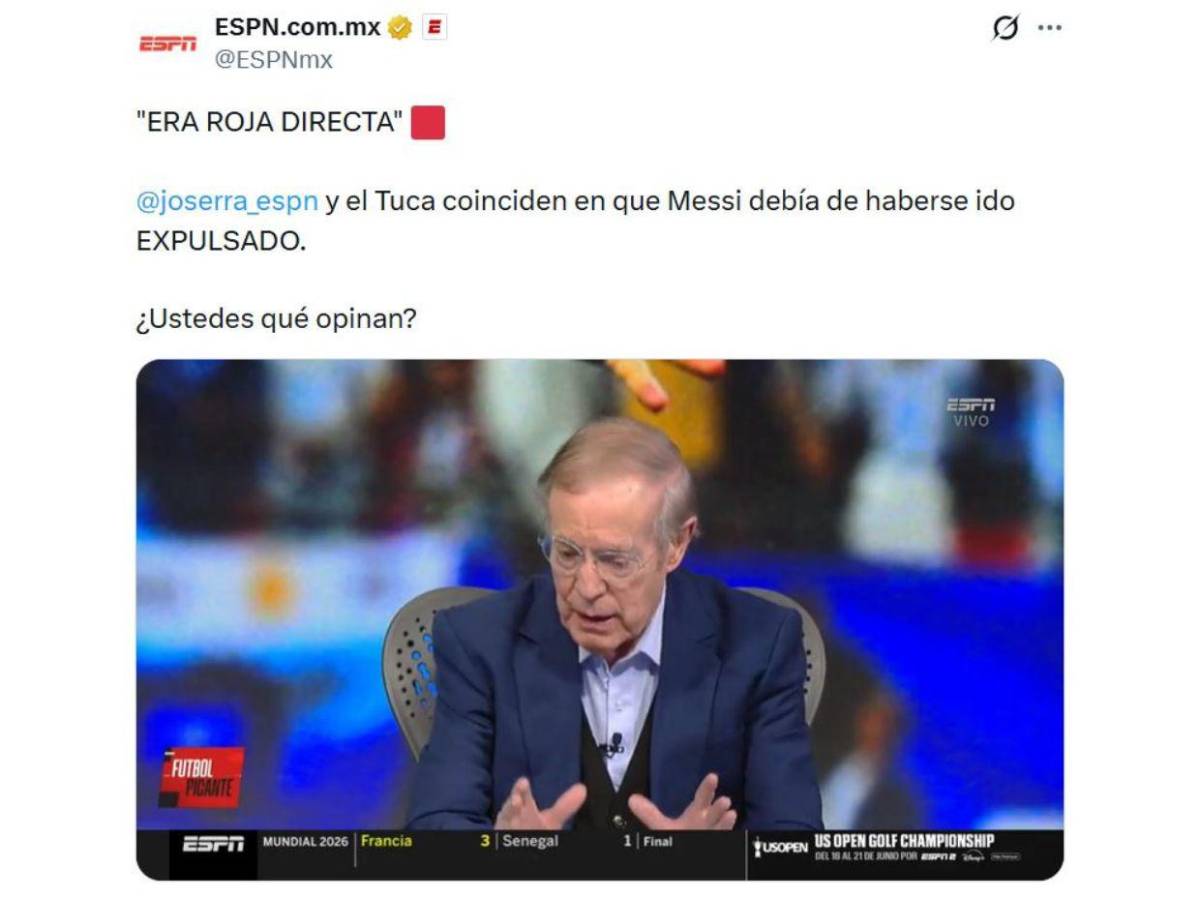 Explotan en redes tras falta de Messi donde pedían roja: Siempre tiene alguna ayudita