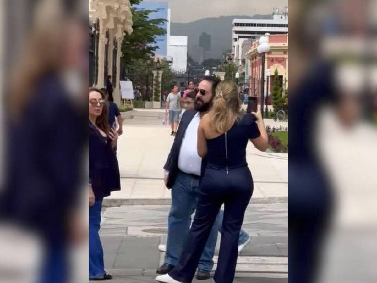¿Quién es la mujer que lo acompaña? Luis Redondo reaparece y es visto en El Salvador