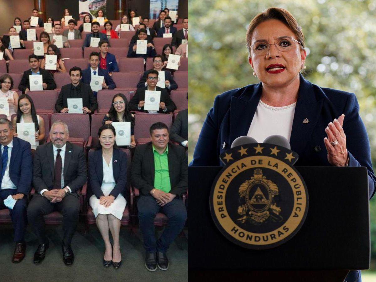 Becarios de Taiwán solicitan ayuda a Xiomara Castro por pagos de beca atrasados