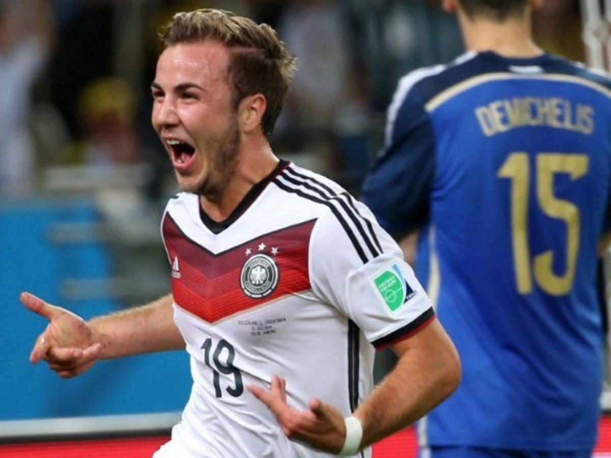 Mario Gotze celebró la victoria de Argentina en la final del Mundial de Qatar 2022