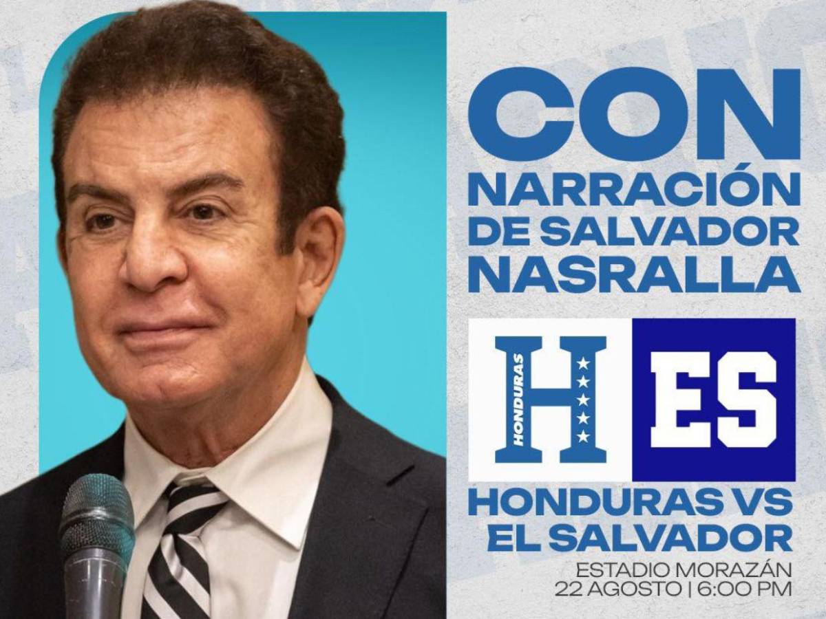 ¡Nasralla estará! Boletos y quién es el nuevo DT para juego de tiktokers Honduras vs El Salvador