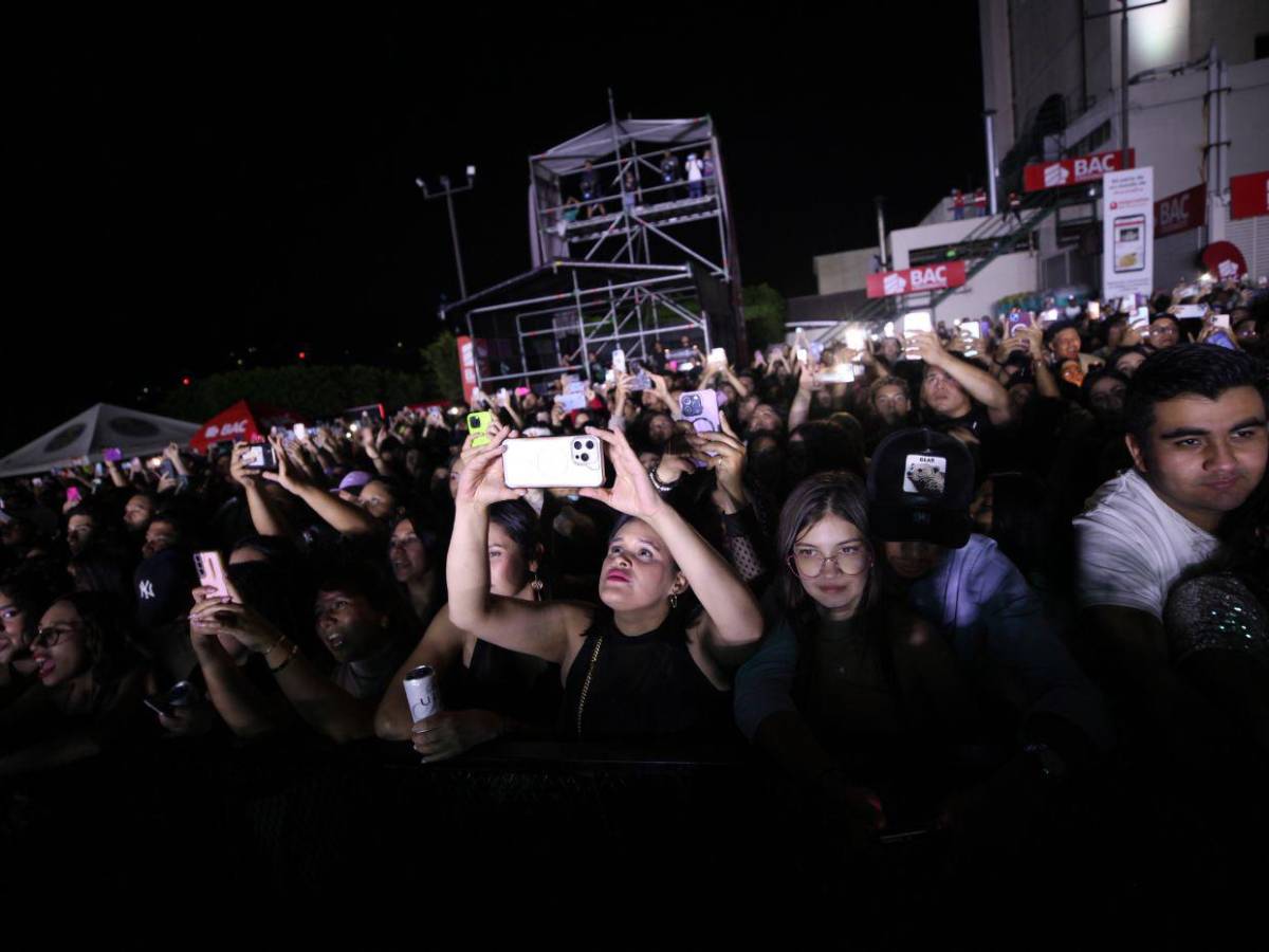 Las mejores imágenes del concierto de Beéle en Honduras