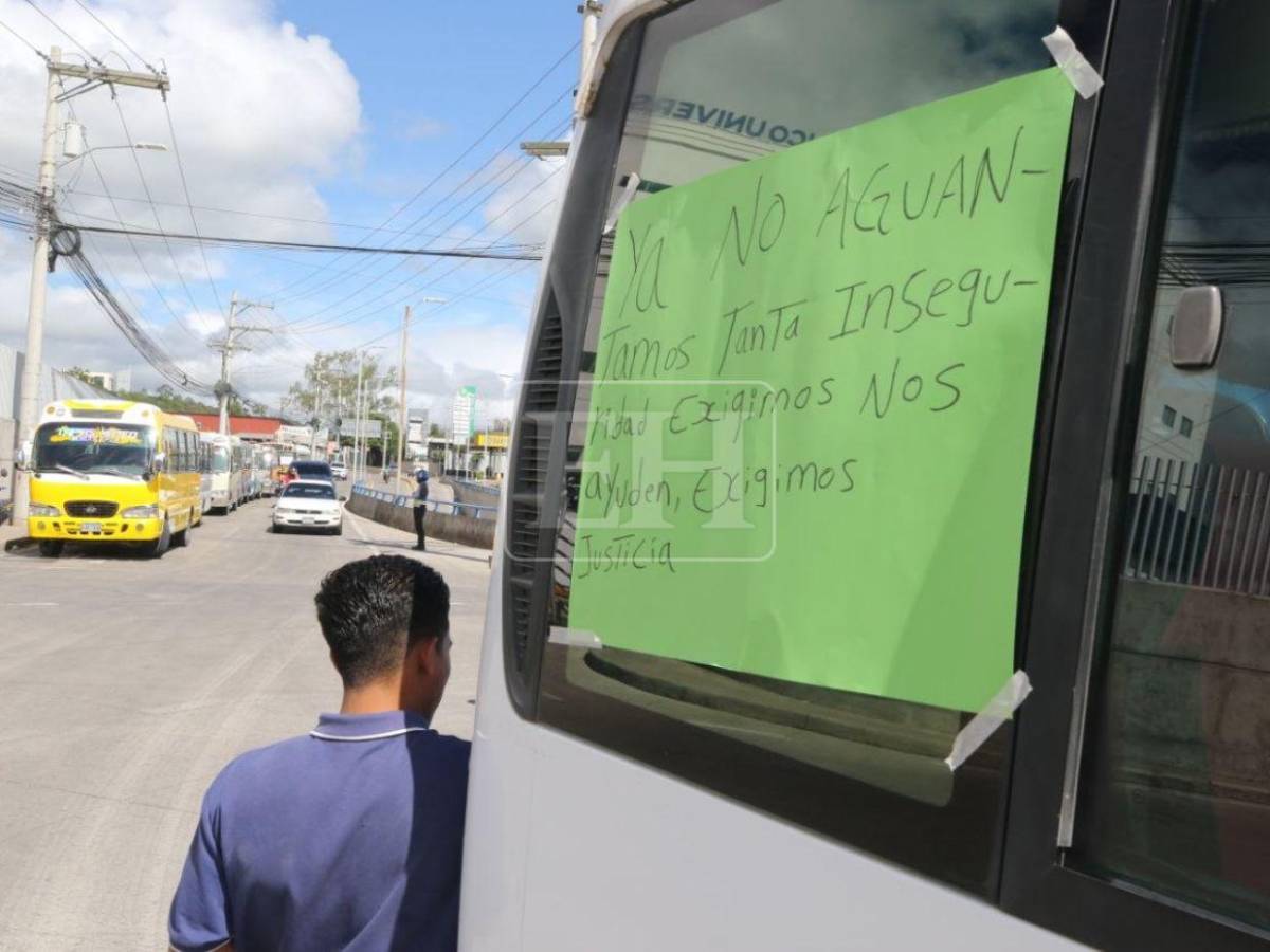 Cronología: salió a trabajar, recibió tres disparos, pidió ayuda y murió: el crimen de un conductor de bus en Comayagüela