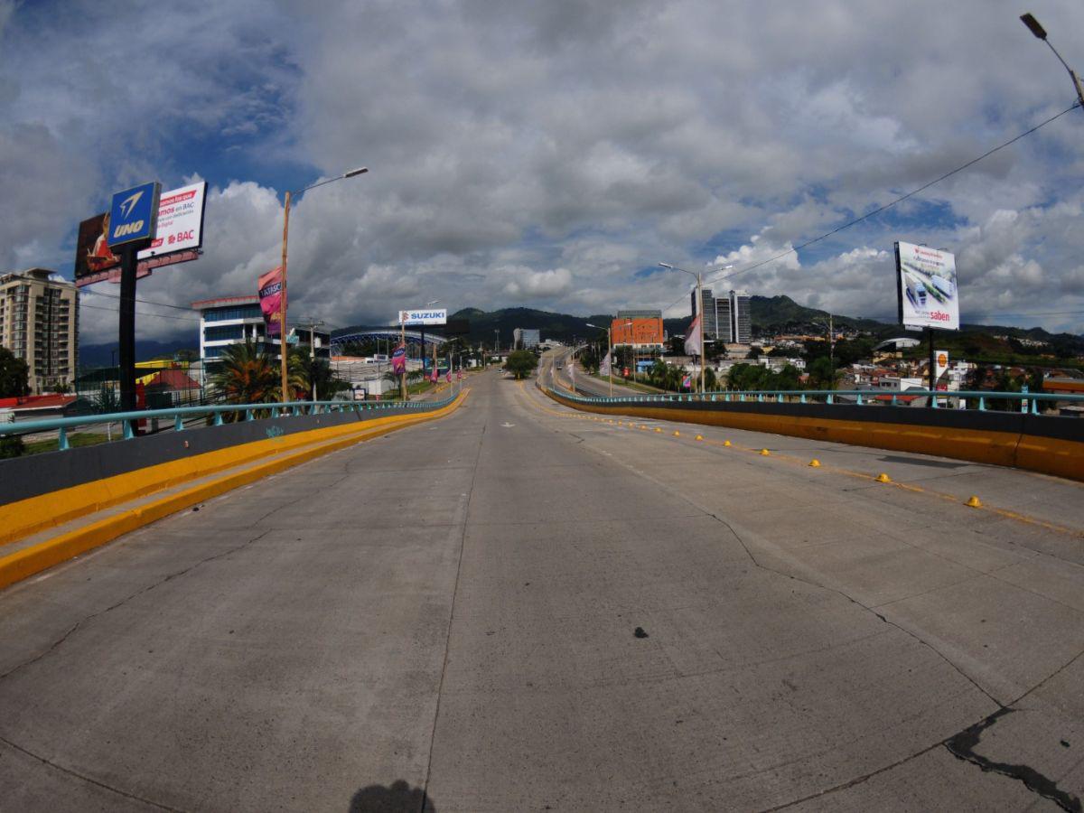 ¡Espectáculo! Sin tráfico, así luce Tegucigalpa durante el Feriado Morazánico ¡Espectáculo! Sin tráfico, así luce Tegucigalpa durante el Feriado Morazánico
