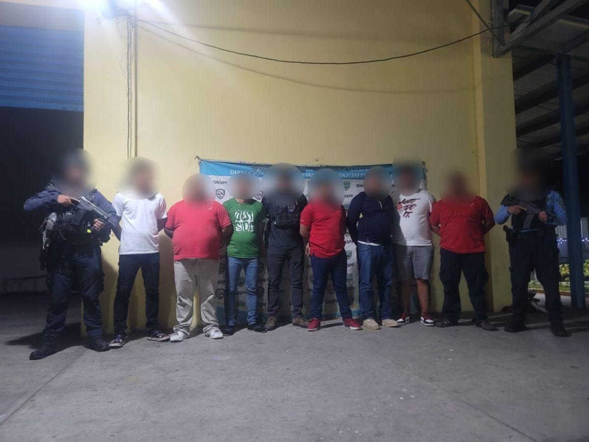 Por tráfico de personas arrestan a siete nicaragüenses en Guasaule, Choluteca