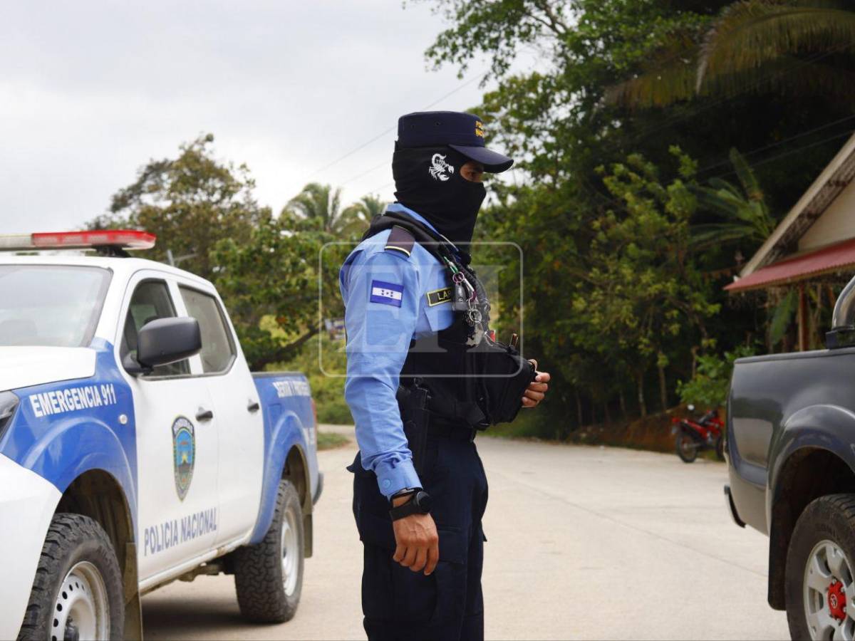 En fotos: comienza intervención en Corinto, Omoa, tras muerte de agentes