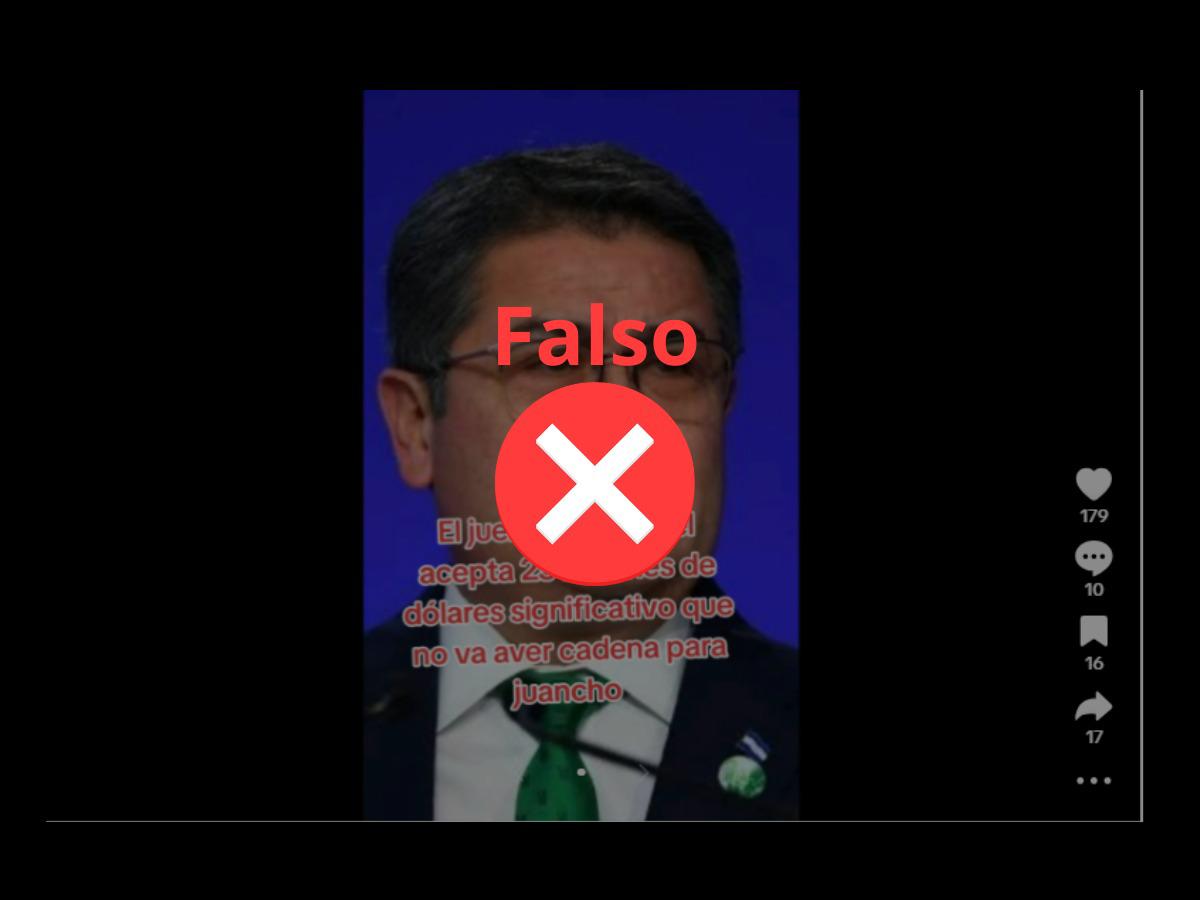 El juez Kevin Castel no estableció a JOH pago de $ 25 millones a cambio de una cadena perpetua