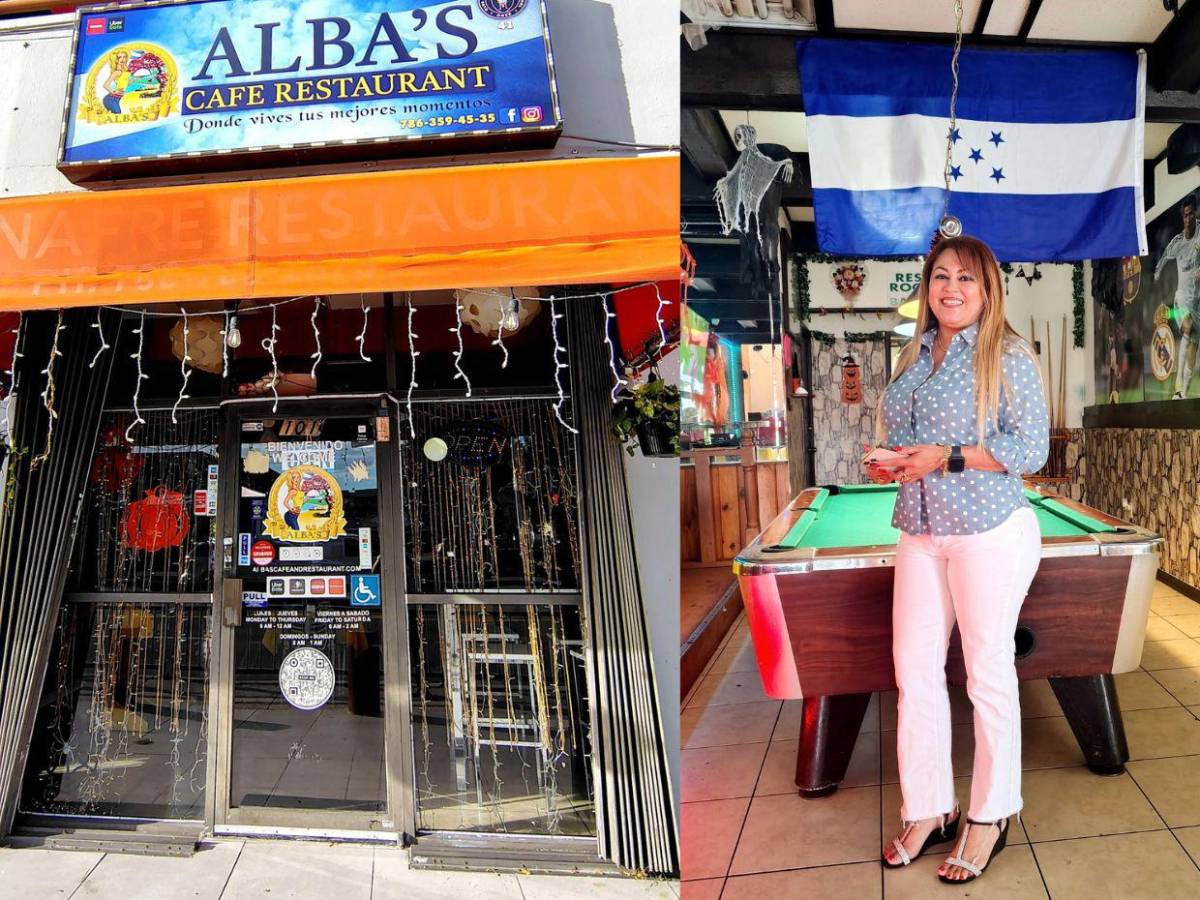 Así es el restaurante de comida hondureña de la madre de David Ruiz en Miami Así es el restaurante de comida hondureña de la madre de David Ruiz en Miami