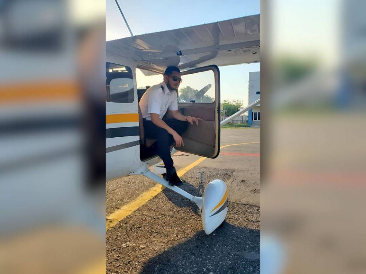 Wilson Ricardo Hernández, el piloto hondureño que murió en fatal accidente en el Canal Seco